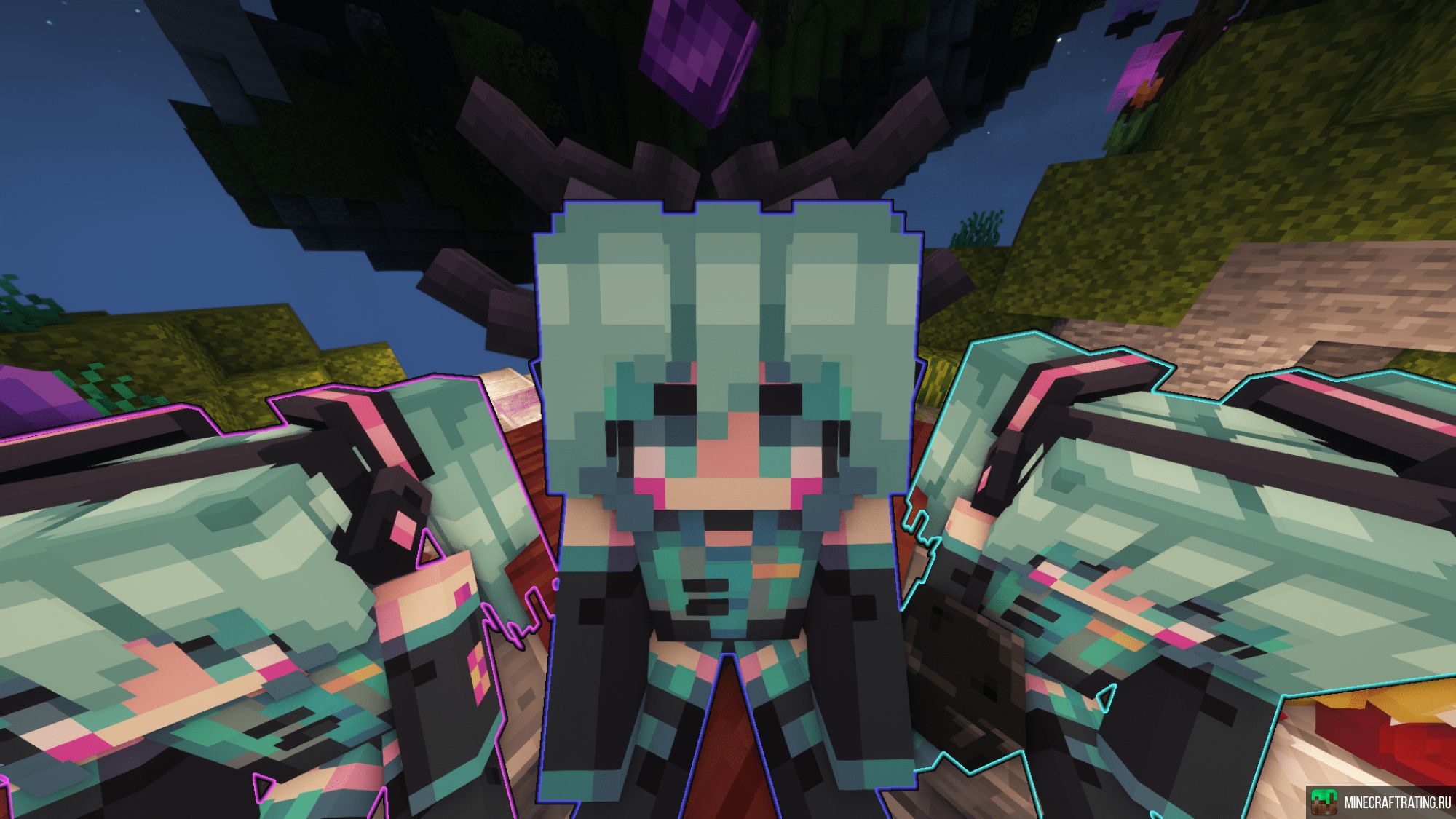 Скриншот ⭐ НОВЫЕ МОБЫ | ВЫЖИВАНИЕ | БОССЫ | КВЕСТЫ ❤️ сервер Майнкрафт