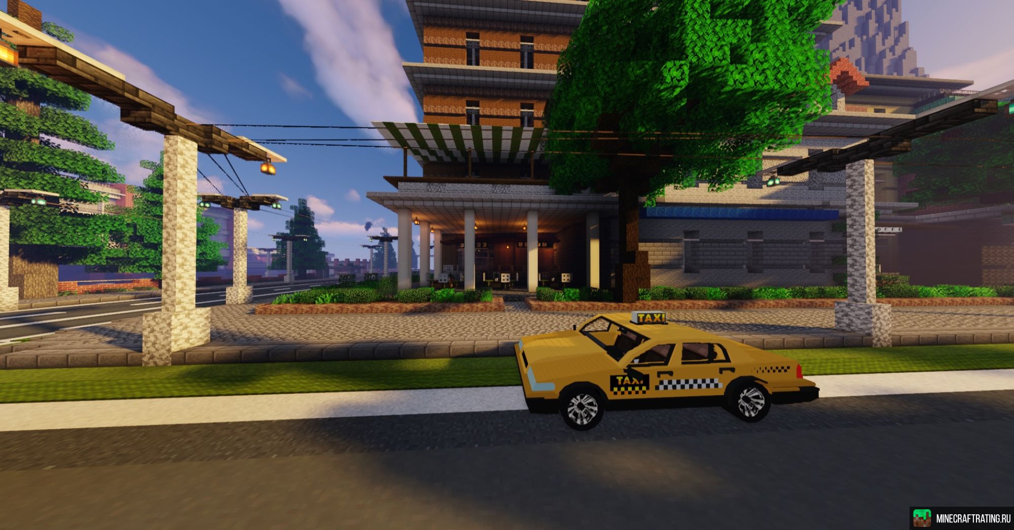 Скриншот 😈ATLANTWORLD GTA🚔🔥 РЕАЛЬНАЯ ЖИЗНЬ! 💥✨ сервер Майнкрафт