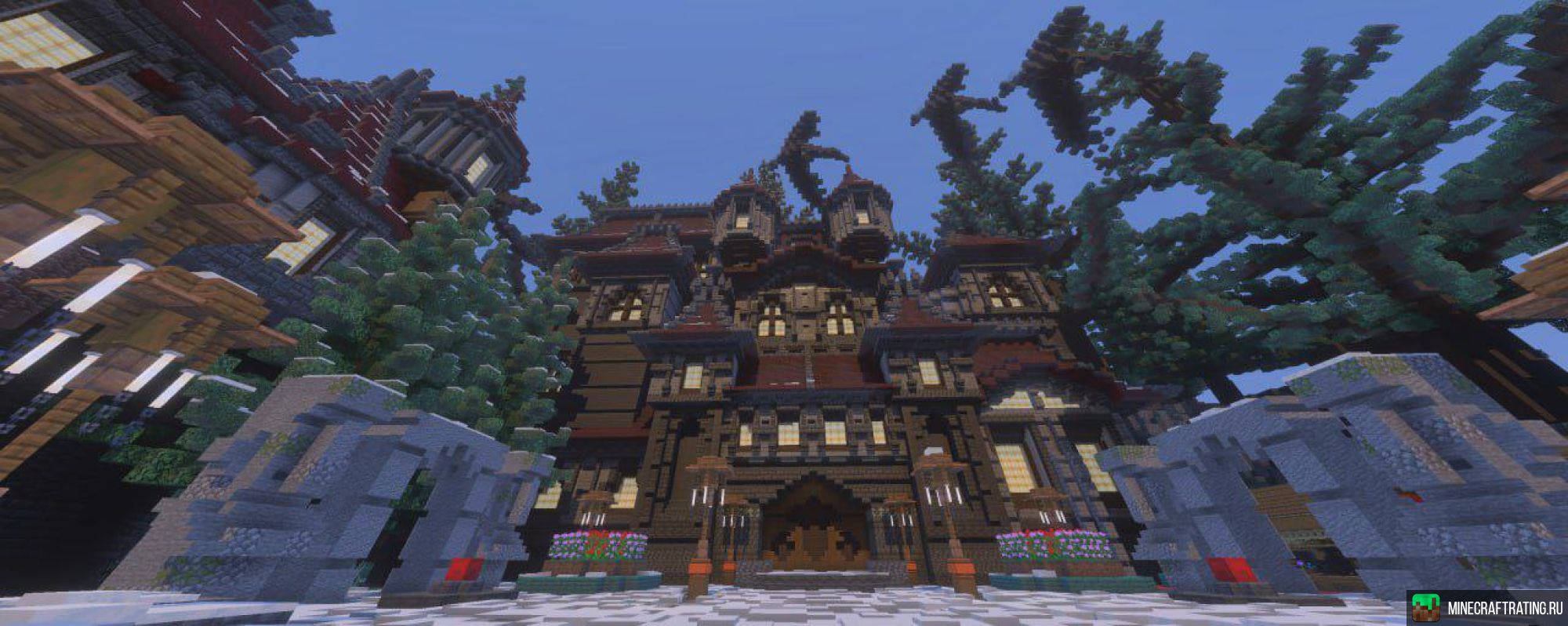 Скриншот Орхидея сервер Майнкрафт