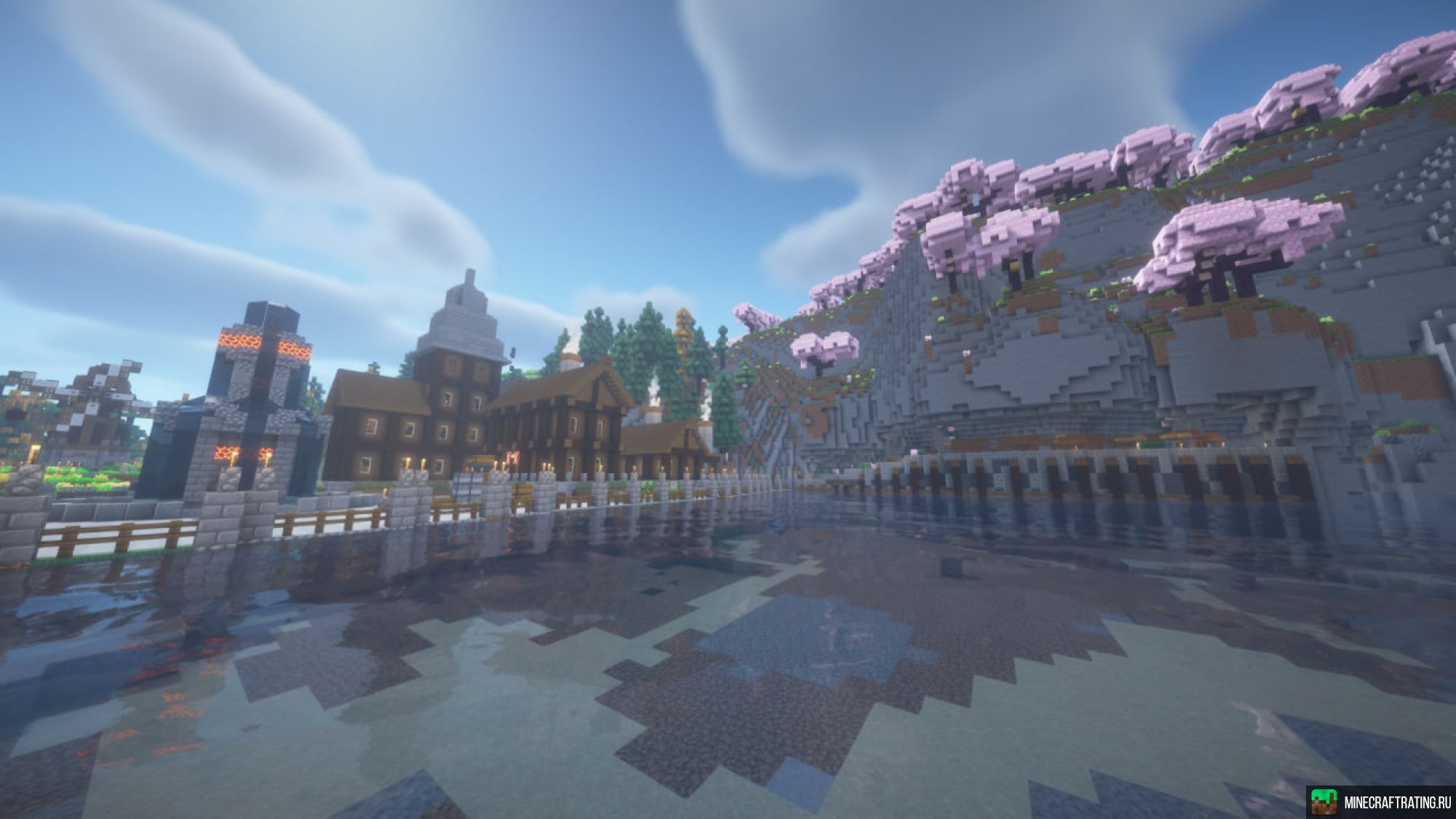 Скриншот МайнКантри сервер Майнкрафт