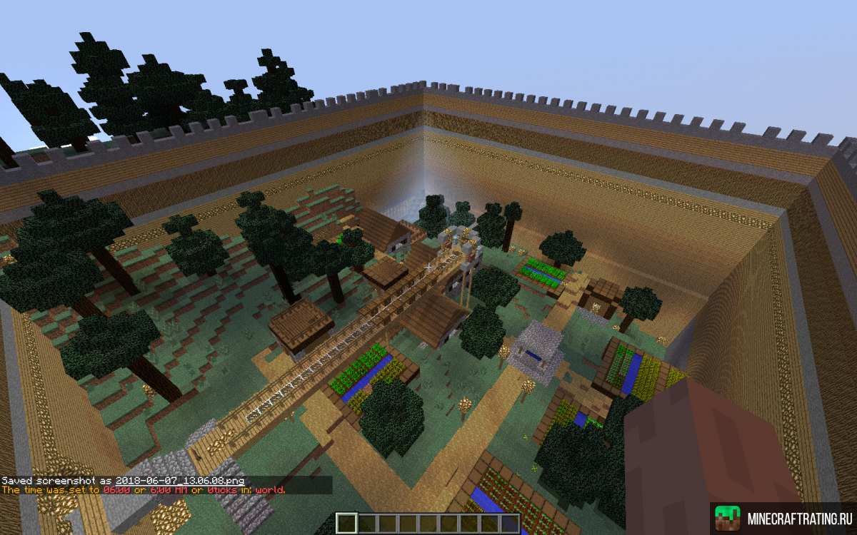 Скриншот STEEL server сервер Майнкрафт