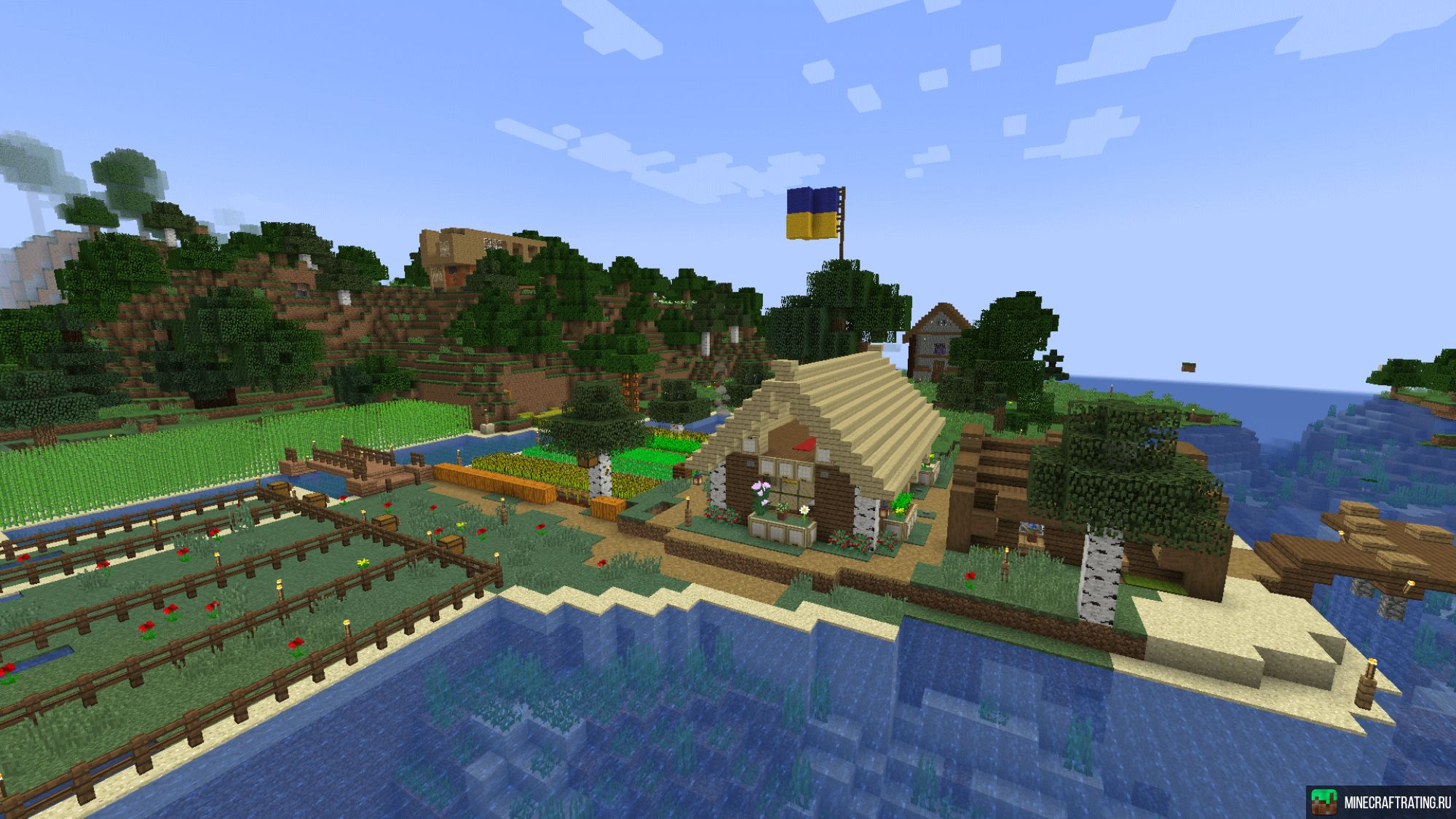 Скриншот LampoCraft сервер Майнкрафт