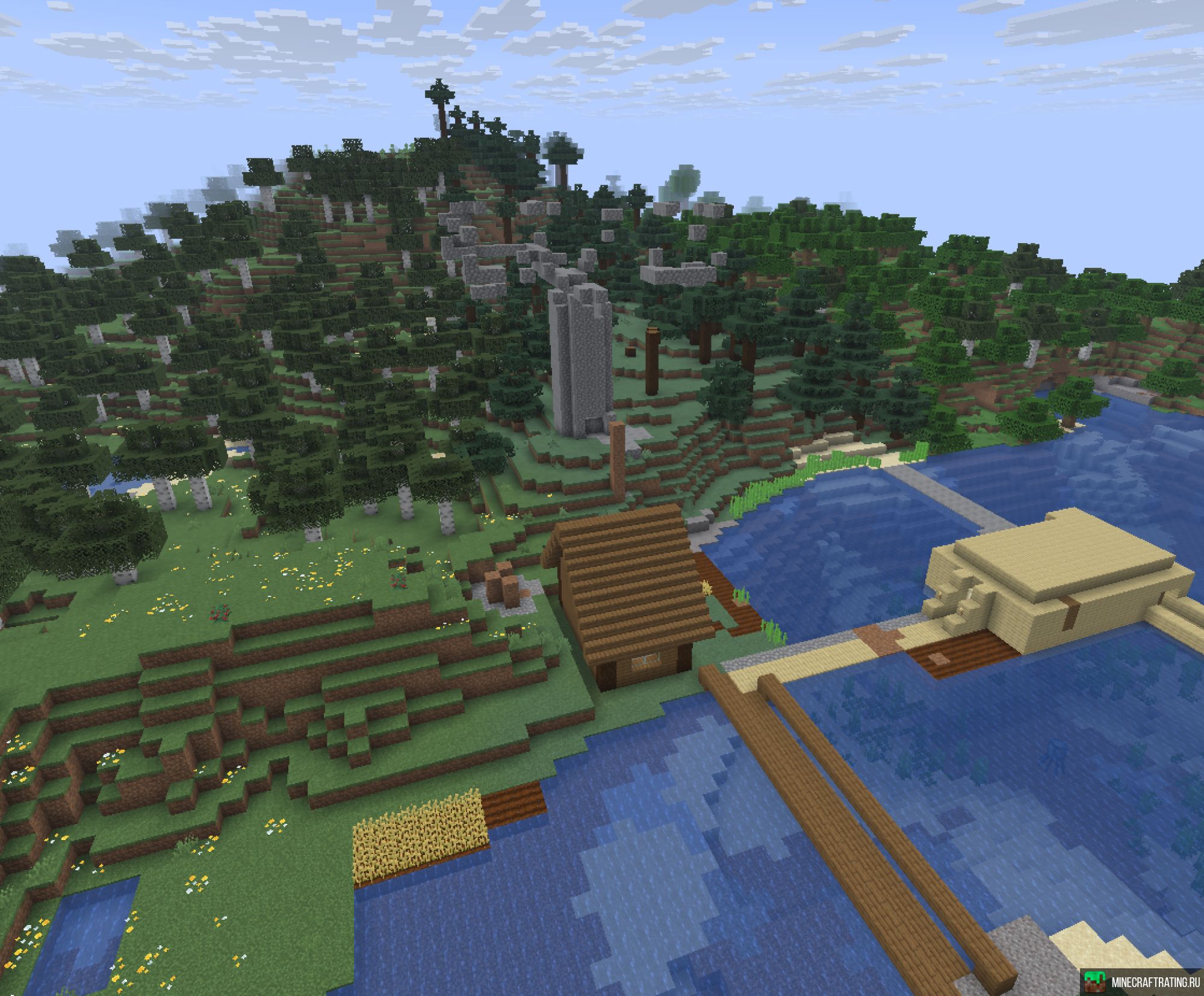 Скриншот VanillaLand сервер Майнкрафт