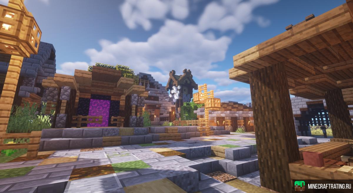 Скриншот SparkCraft Vanilla сервер Майнкрафт