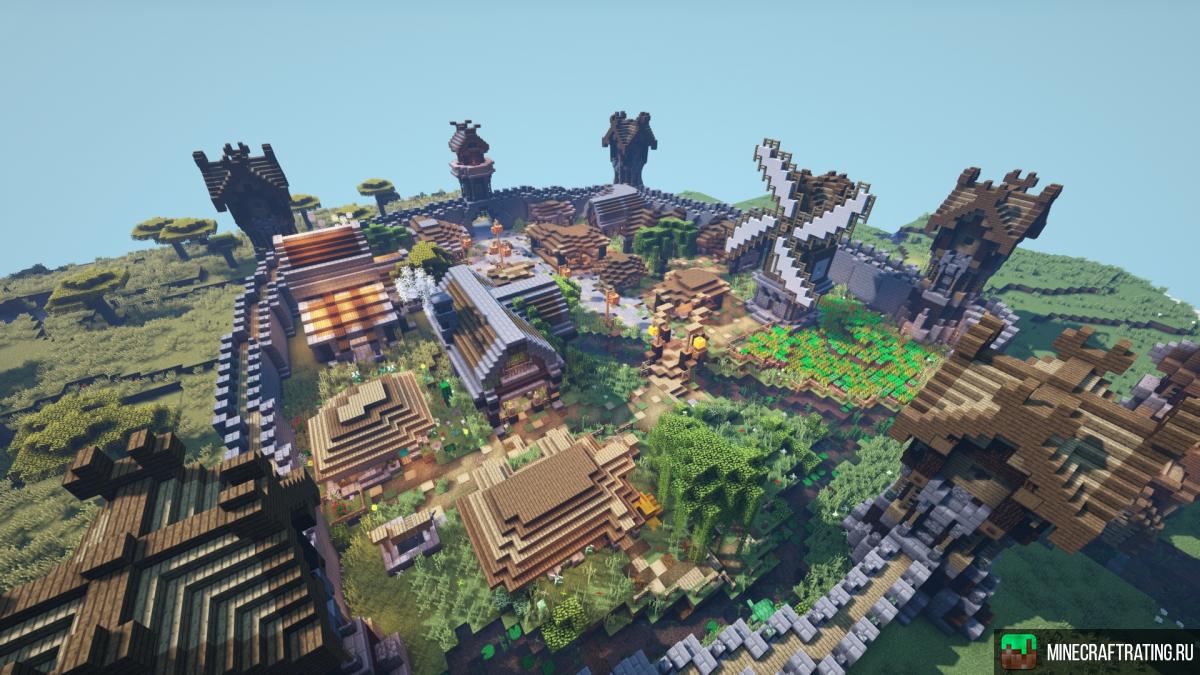 Скриншот SparkCraft Vanilla сервер Майнкрафт