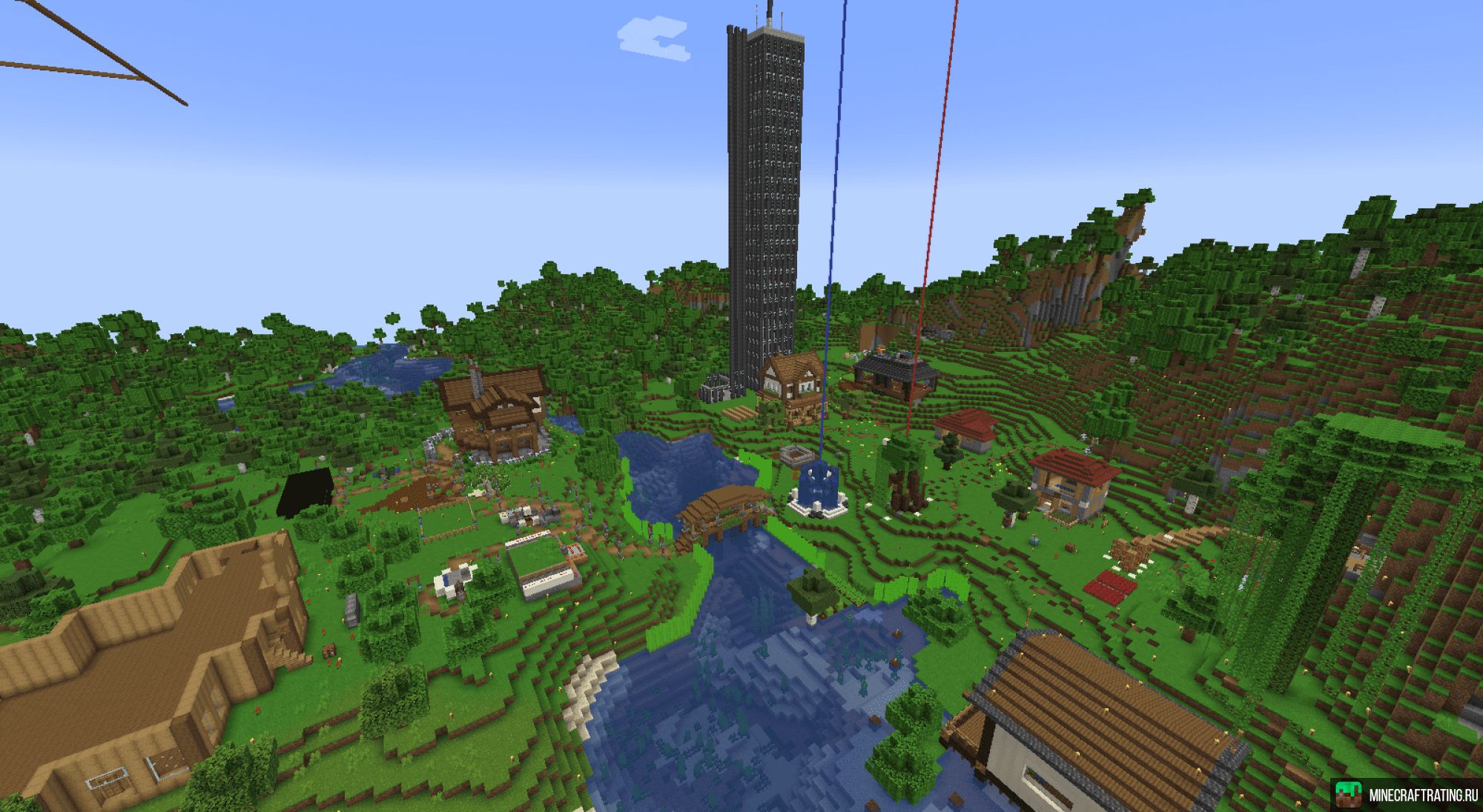 Скриншот Ванилинчик сервер Майнкрафт