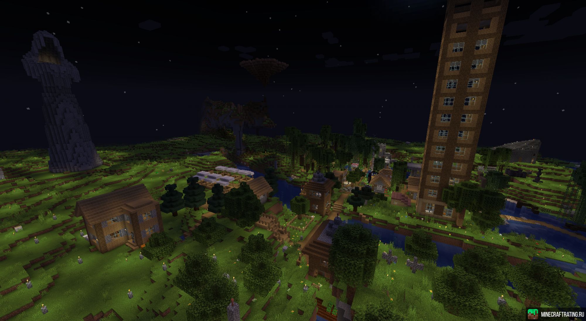 Скриншот Ванилинчик сервер Майнкрафт