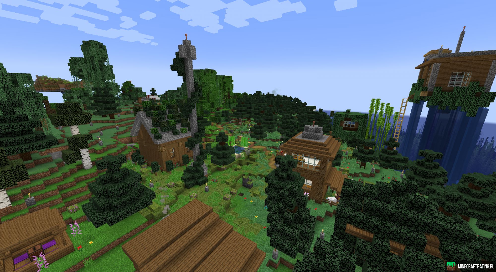 Скриншот Ванилинчик сервер Майнкрафт
