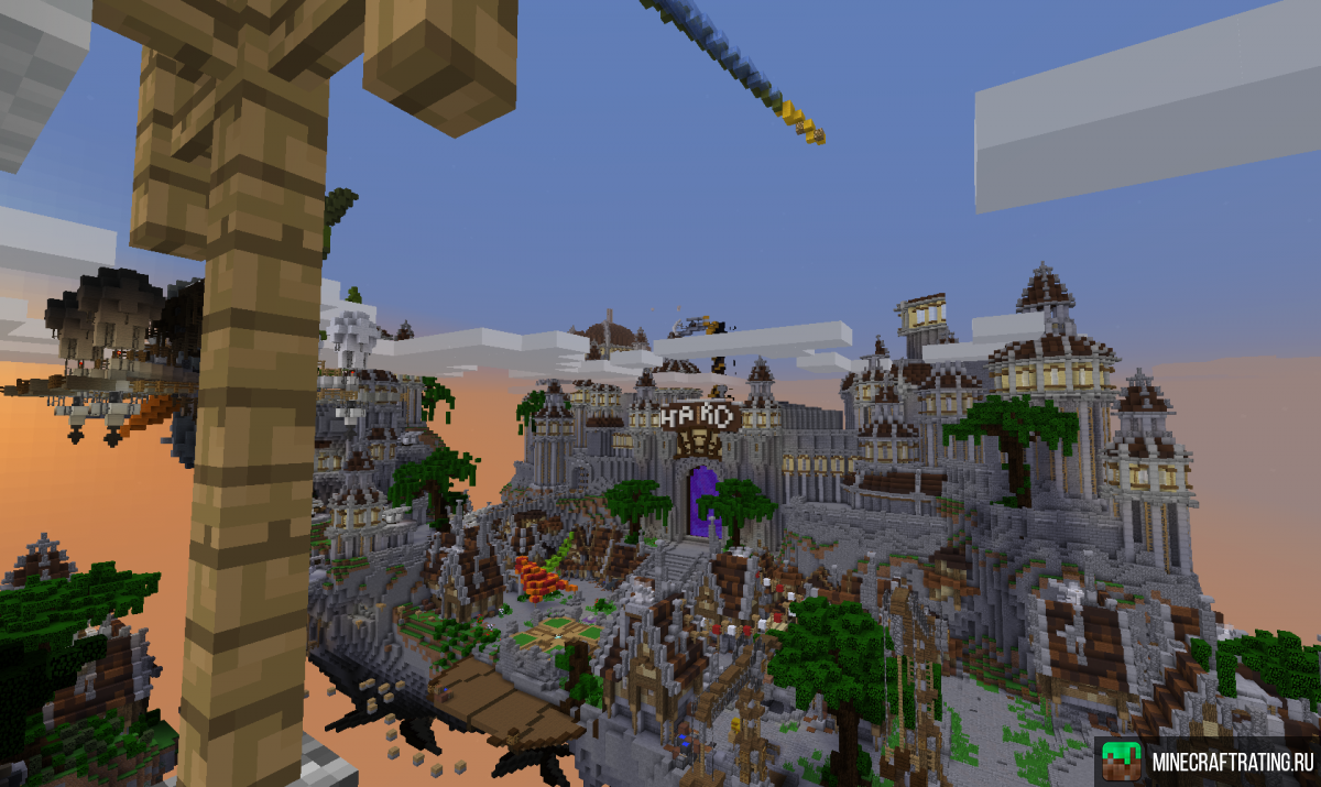 Скриншот HiVime сервер Майнкрафт