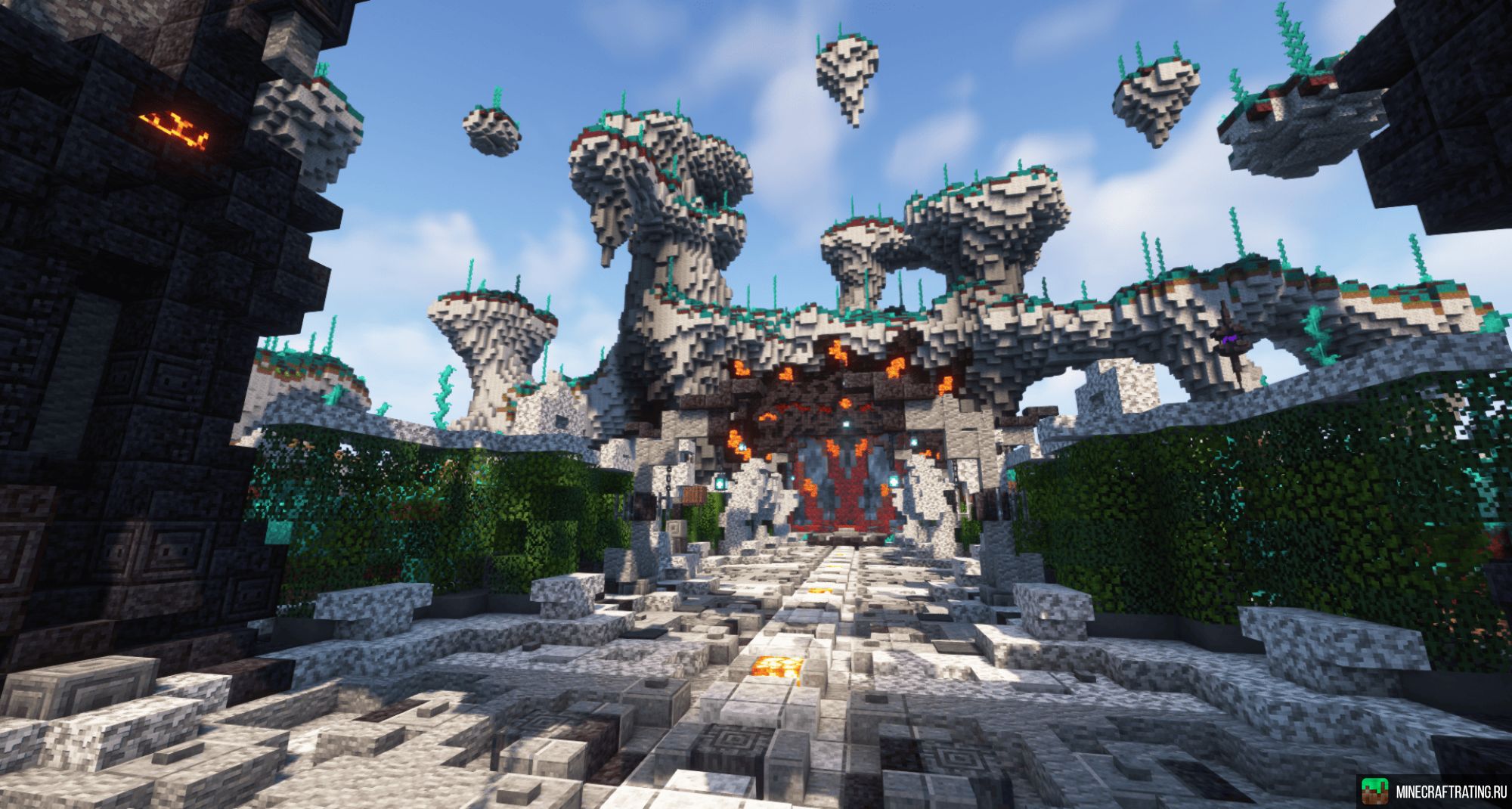 Скриншот ⚡SKYMINE - 1.20.2 выживание БЕЗ ГМ⚡ сервер Майнкрафт