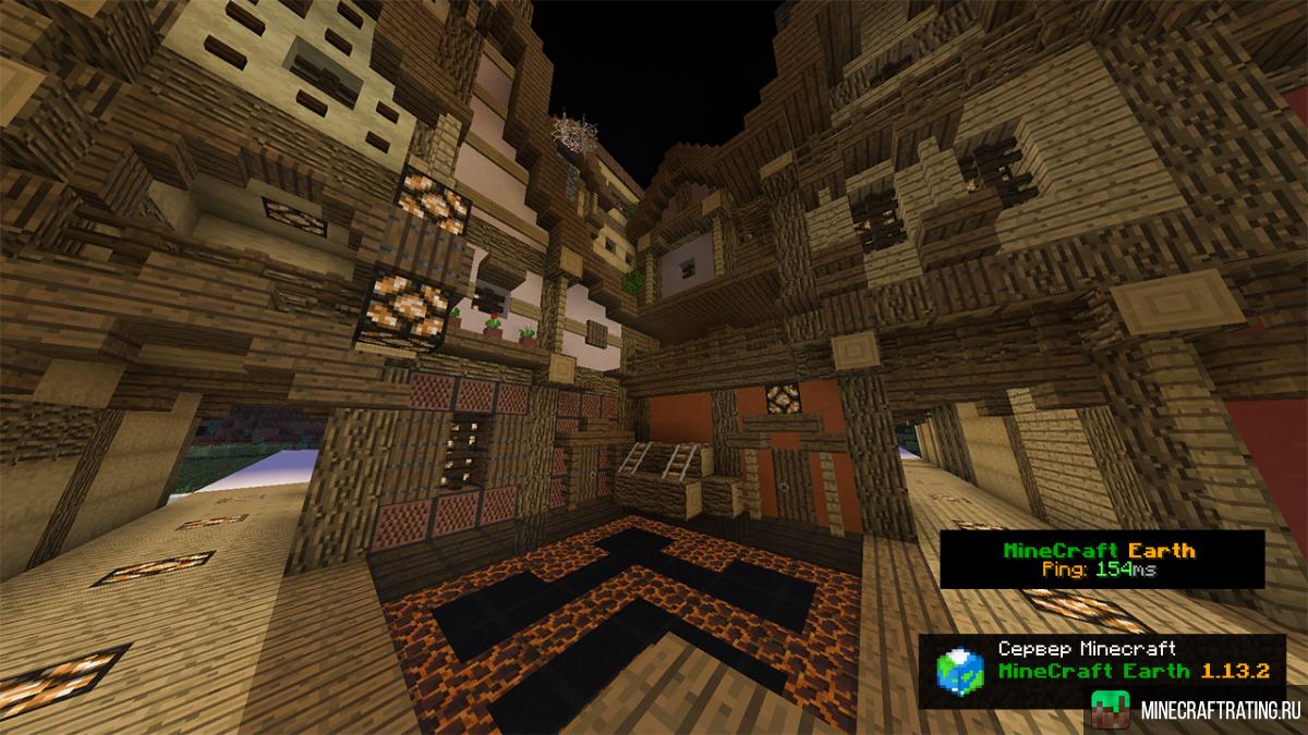 Скриншот MineCraft Earth сервер Майнкрафт