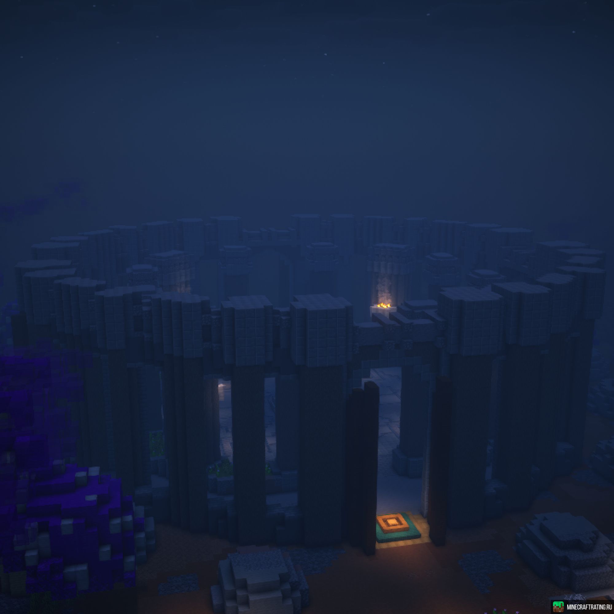 Скриншот 💜💜CAVEBLOCK💜💜лучший в СНГ сервер островов💜💜 сервер Майнкрафт