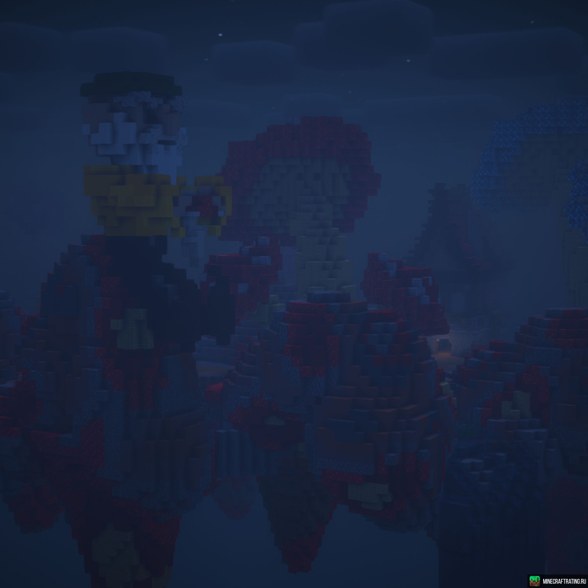 Скриншот 💜💜CAVEBLOCK💜💜лучший в СНГ сервер островов💜💜 сервер Майнкрафт