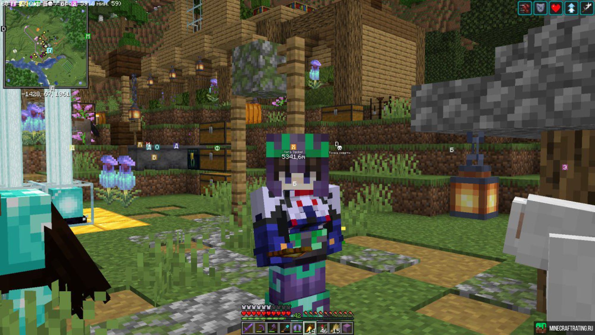 Скриншот PufferWorld - Новая эра приватных серверов сервер Майнкрафт