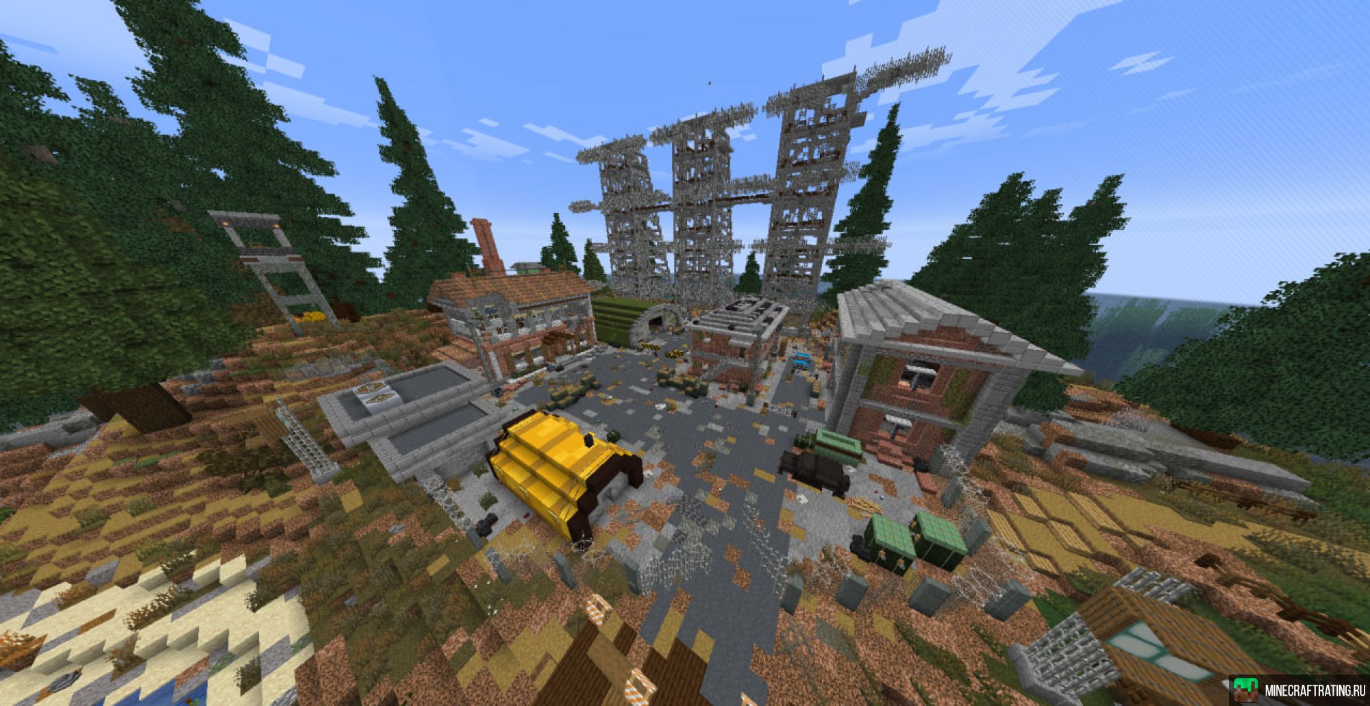 Скриншот WISS CRAFT - Зомби апокалипсис [DayZ] [RU] [1.21] сервер Майнкрафт