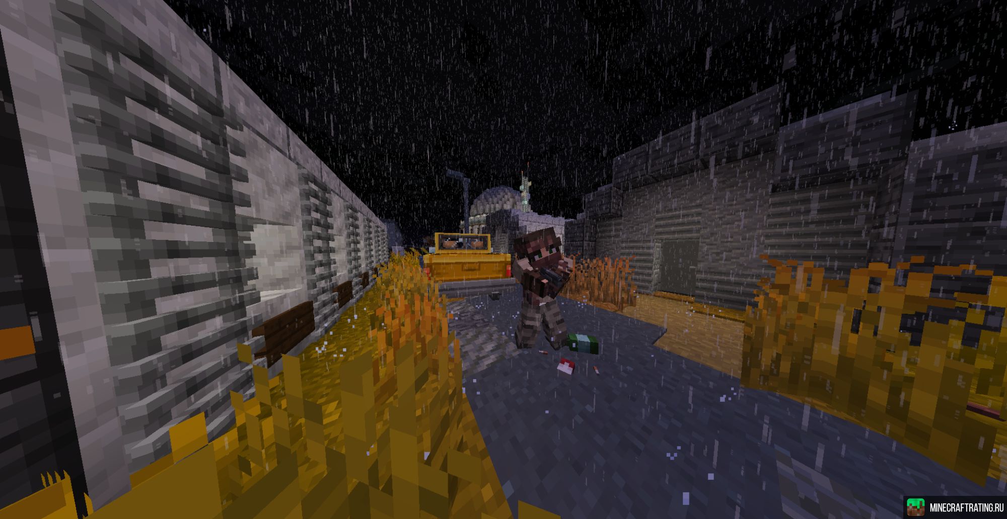 Скриншот WISS CRAFT - Зомби апокалипсис [DayZ] [RU] [1.21] сервер Майнкрафт