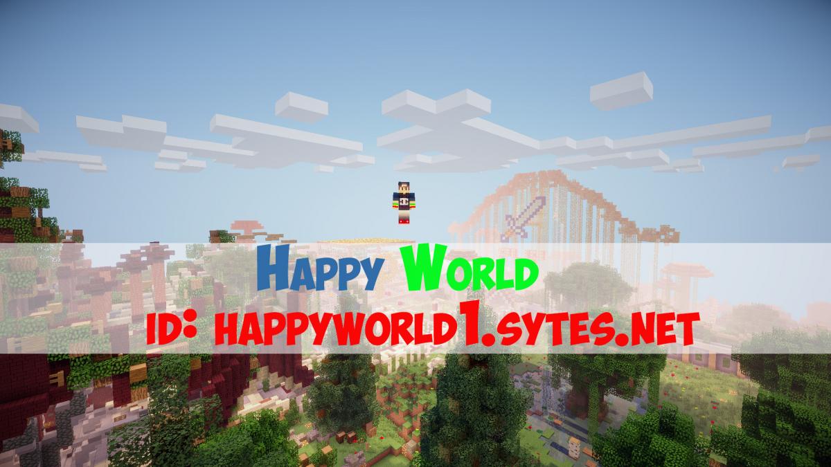 Скриншот HappyWorld сервер Майнкрафт