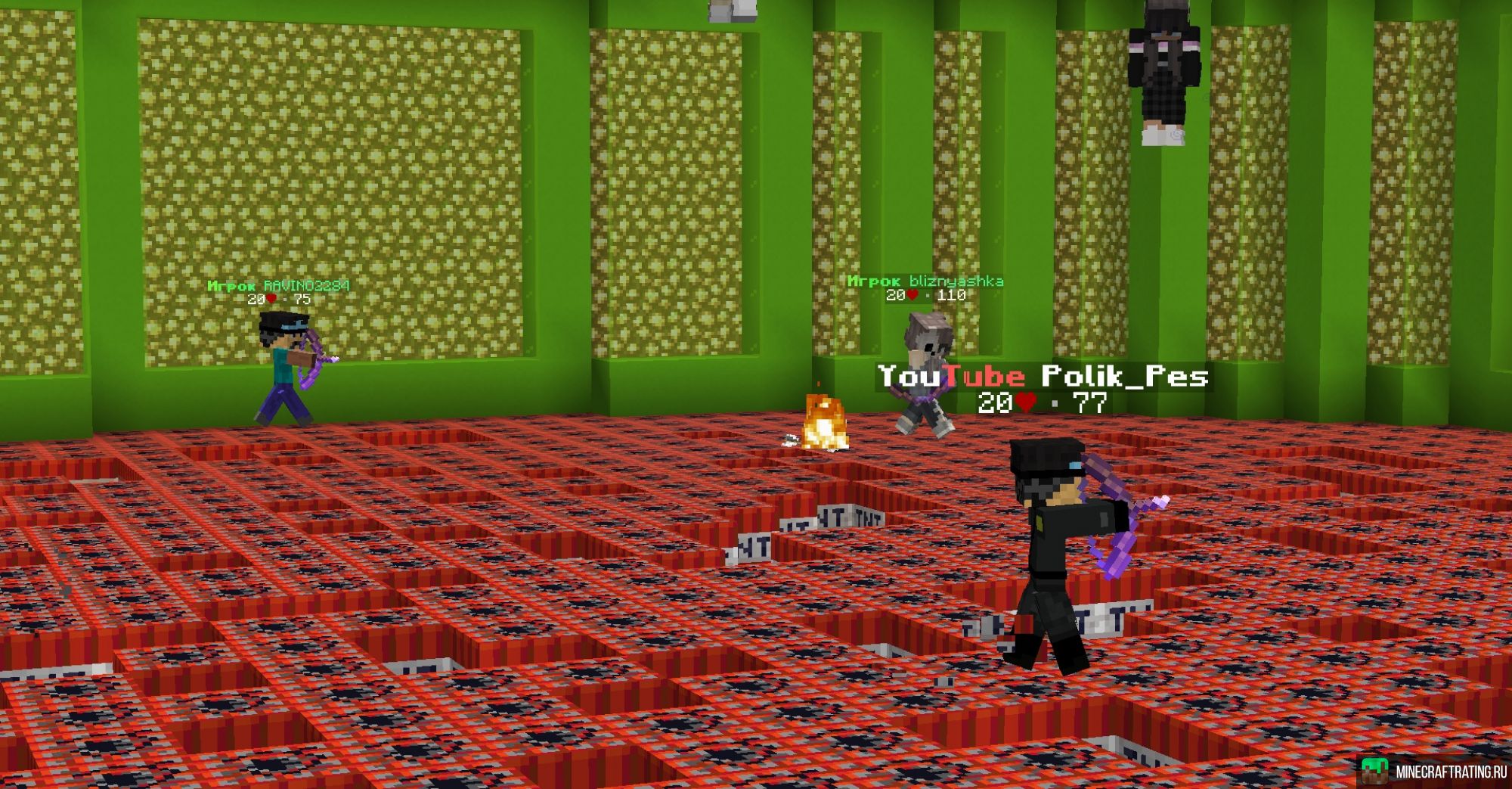 Скриншот ▶️Лучший OneBlock💎Анархия DarkSide 💀 сервер Майнкрафт