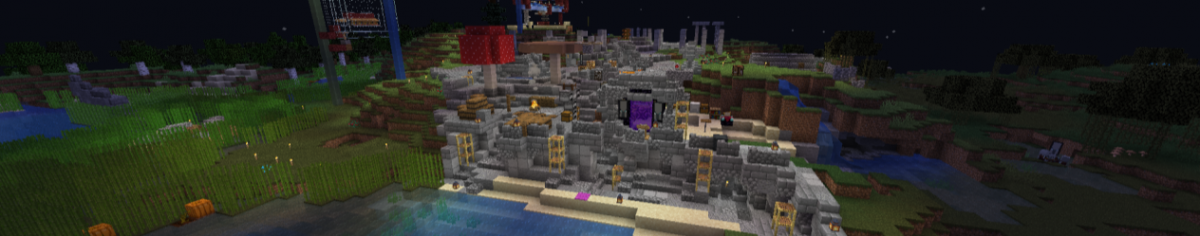 Скриншот Minecraft Geometry-Space Vanilla 1.16.4 сервер Майнкрафт