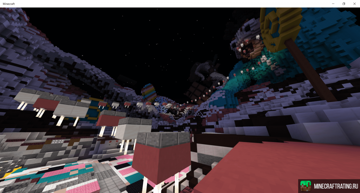 Скриншот ShadowPixel сервер Майнкрафт