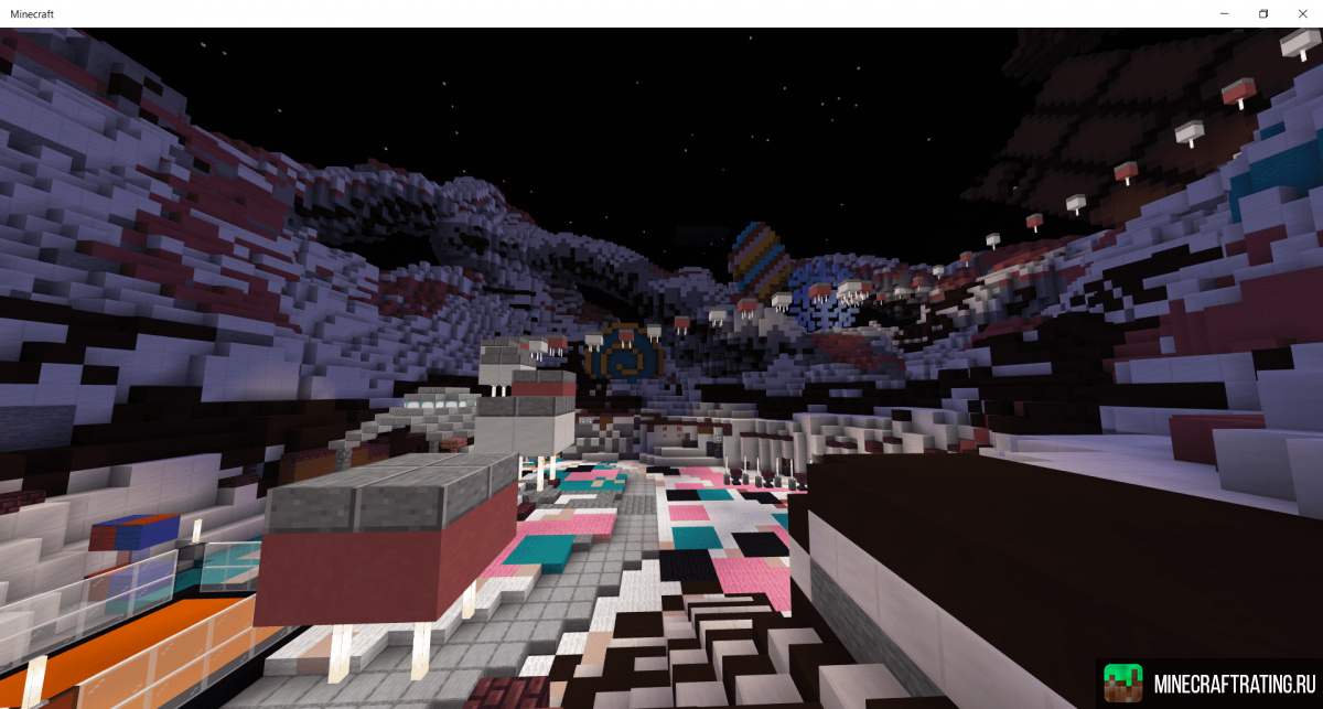 Скриншот ShadowPixel сервер Майнкрафт