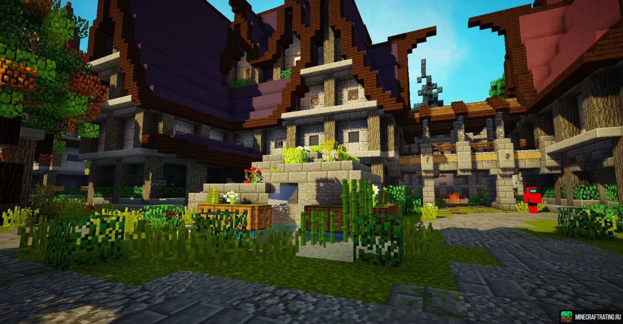 Скриншот ❤️SunnyWorld❤️ 1.8-1.21 PvP, Мини-Игры 😡 Анархия сервер Майнкрафт