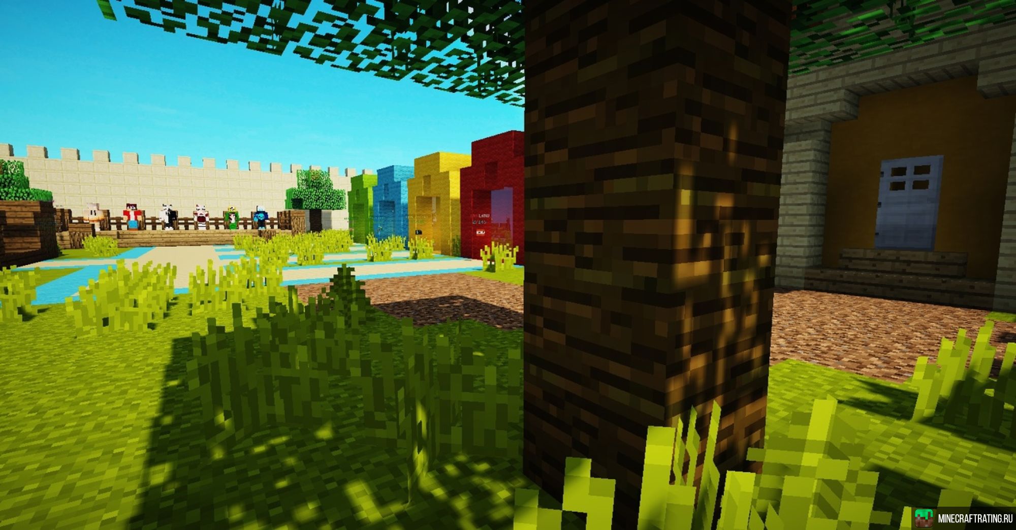 Скриншот ❤️SunnyWorld❤️ 1.8-1.21 PvP, Мини-Игры 😡 Анархия сервер Майнкрафт