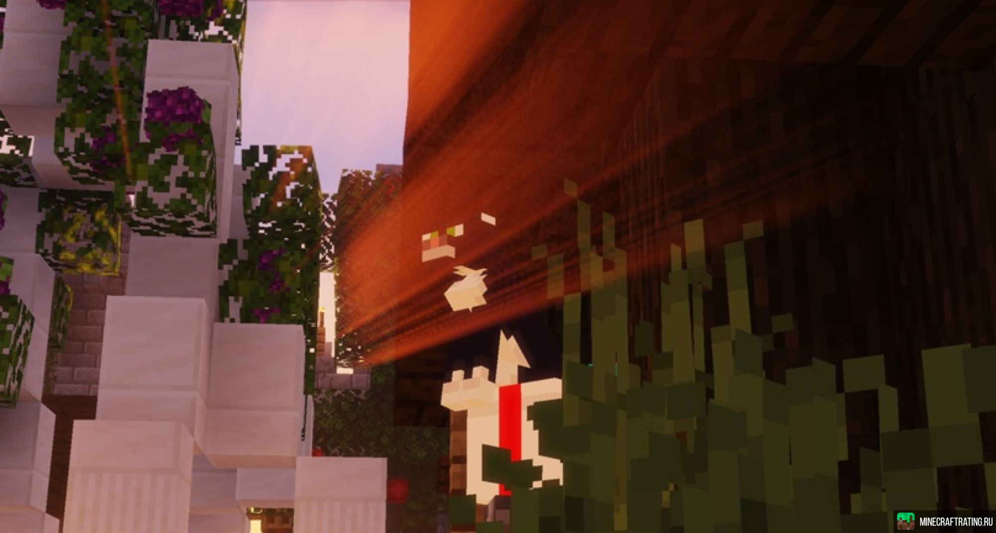 Скриншот 𐌀Ᏽ𐌄𐌌𐌀Ᏽ𐌉𐌂 сервер Майнкрафт