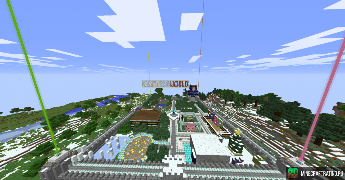 Скриншот SANIN-WORLD сервер Майнкрафт