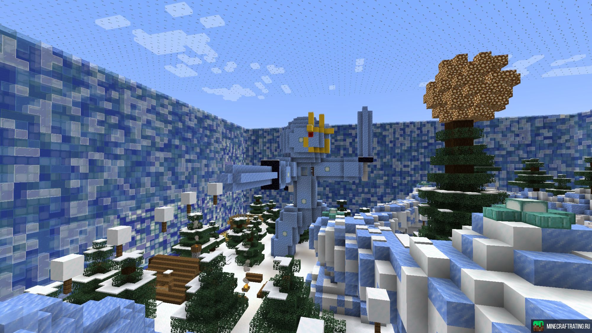 Скриншот MC Real World сервер Майнкрафт