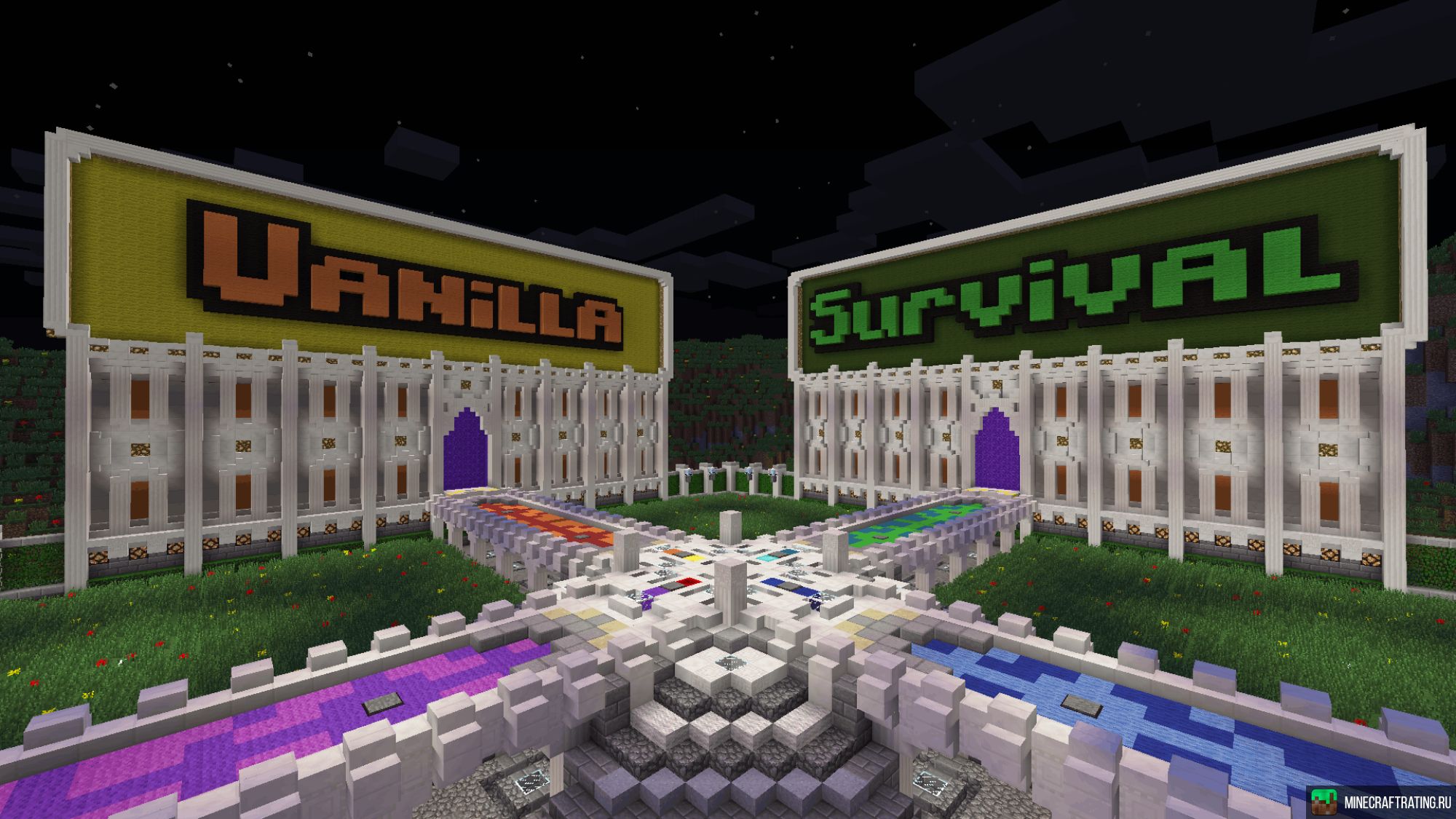 Скриншот ▶️ Expandion | Ванилла, Выживание, СкайБлок, Дюп 😊 сервер Майнкрафт