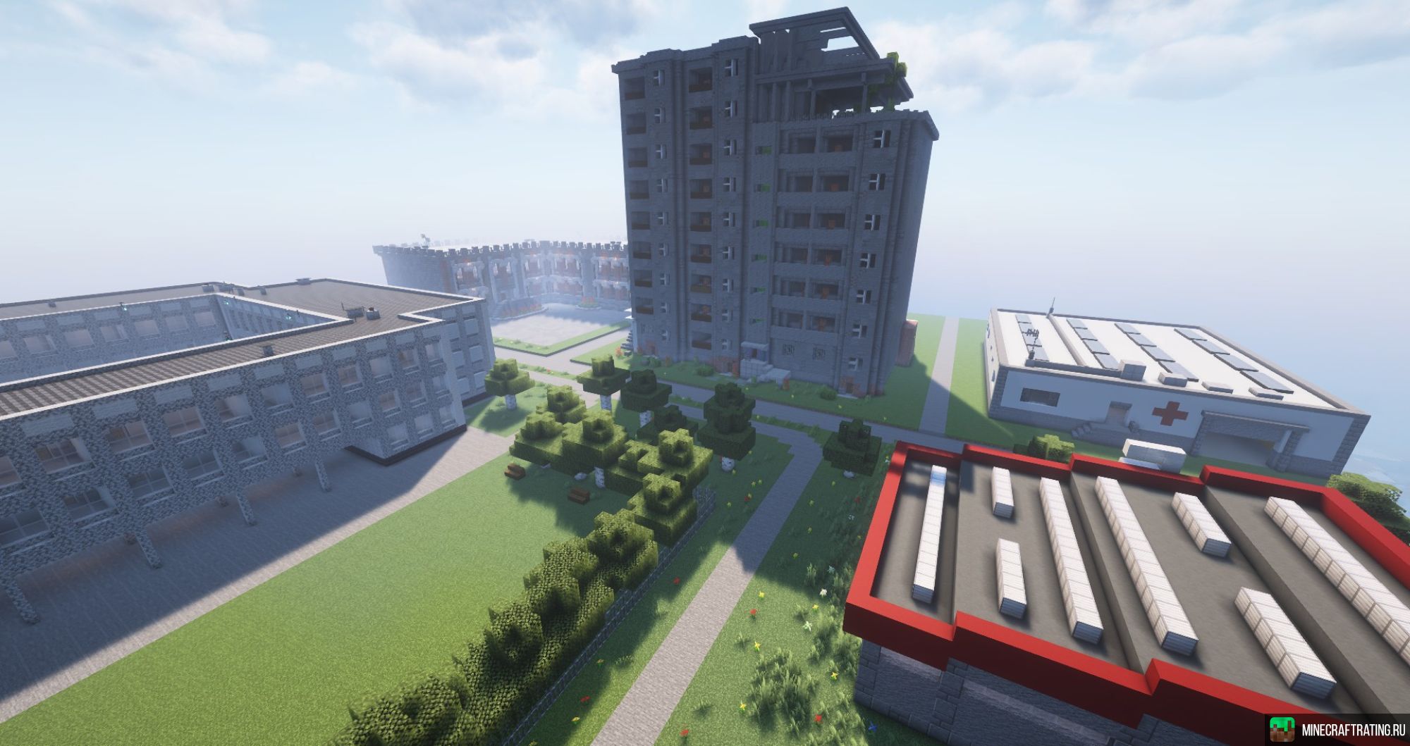 Скриншот Выживание с защитой от гриферства! сервер Майнкрафт