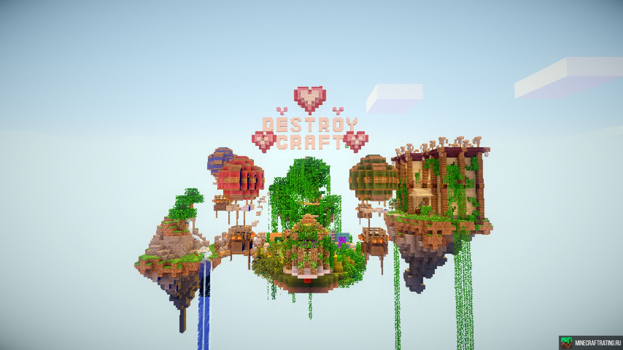 Скриншот DestroyCraft | Идеальный сервер Minecraft сервер Майнкрафт