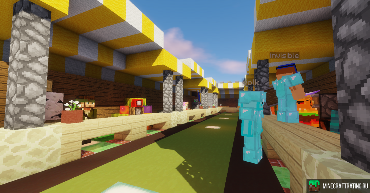 Скриншот ❤️ DupeMine ⭐Выживание + МиниИгры + 1000LvL ▶️ сервер Майнкрафт