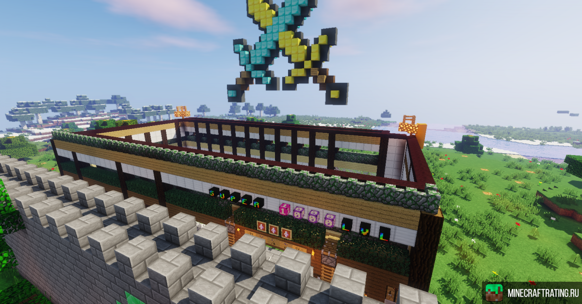 Скриншот ❤️ DupeMine ⭐Выживание + МиниИгры + 1000LvL ▶️ сервер Майнкрафт