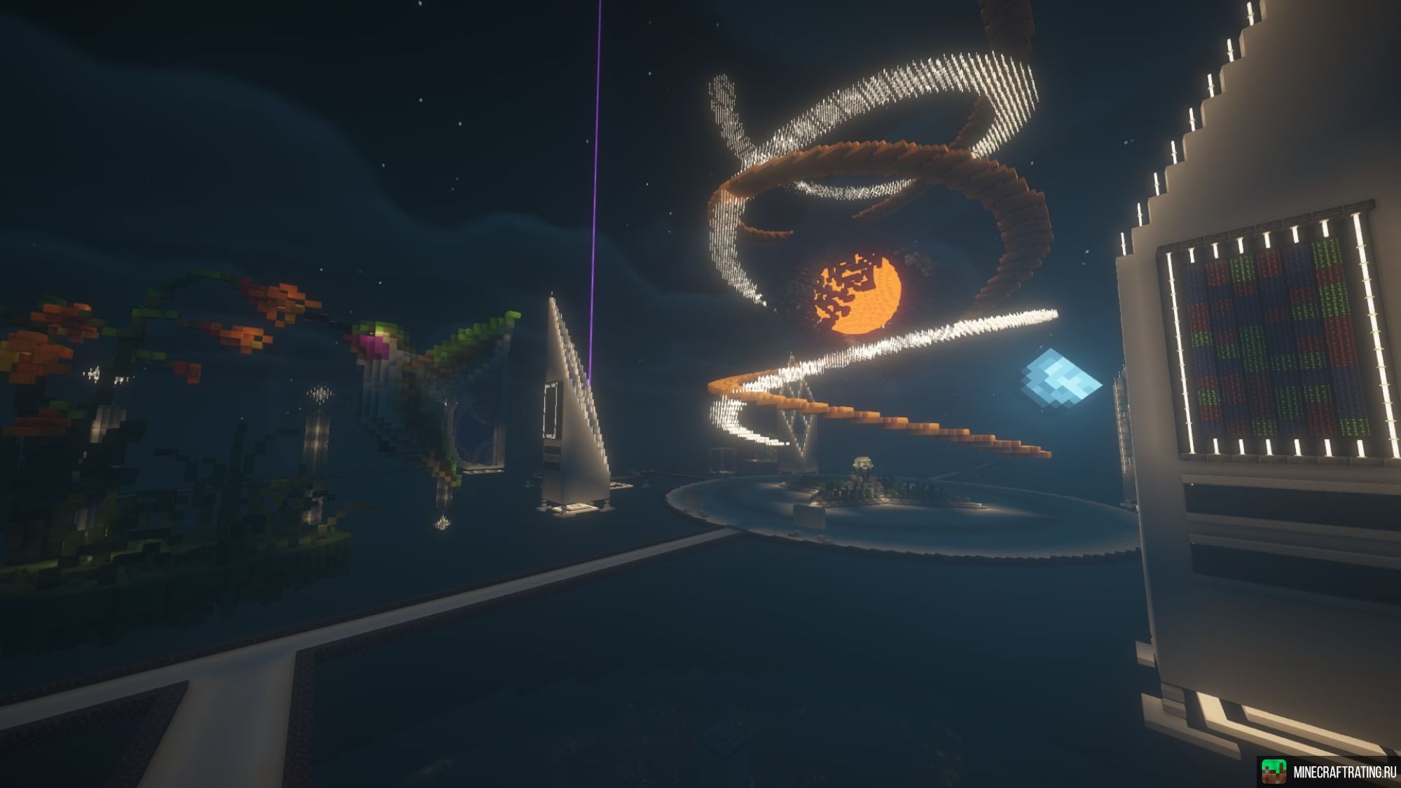 Скриншот ⚡Адекватная атмосфера без доната и глупостей 💜 сервер Майнкрафт