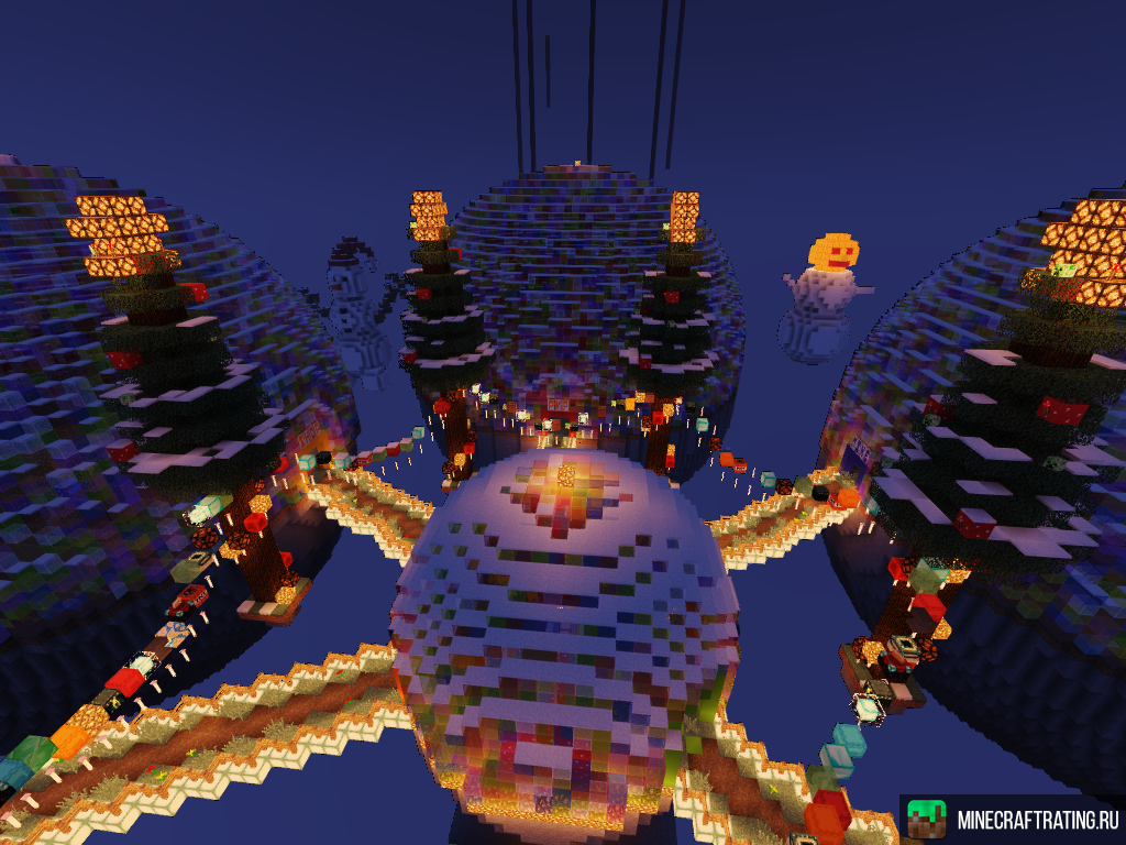 Скриншот Mushroom planet сервер Майнкрафт