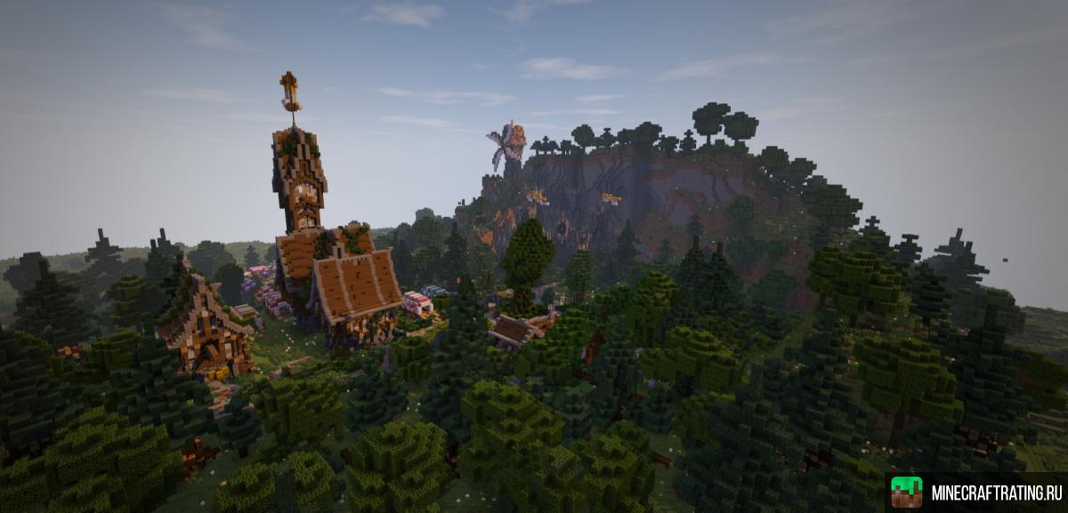 Скриншот DestixNetwork сервер Майнкрафт