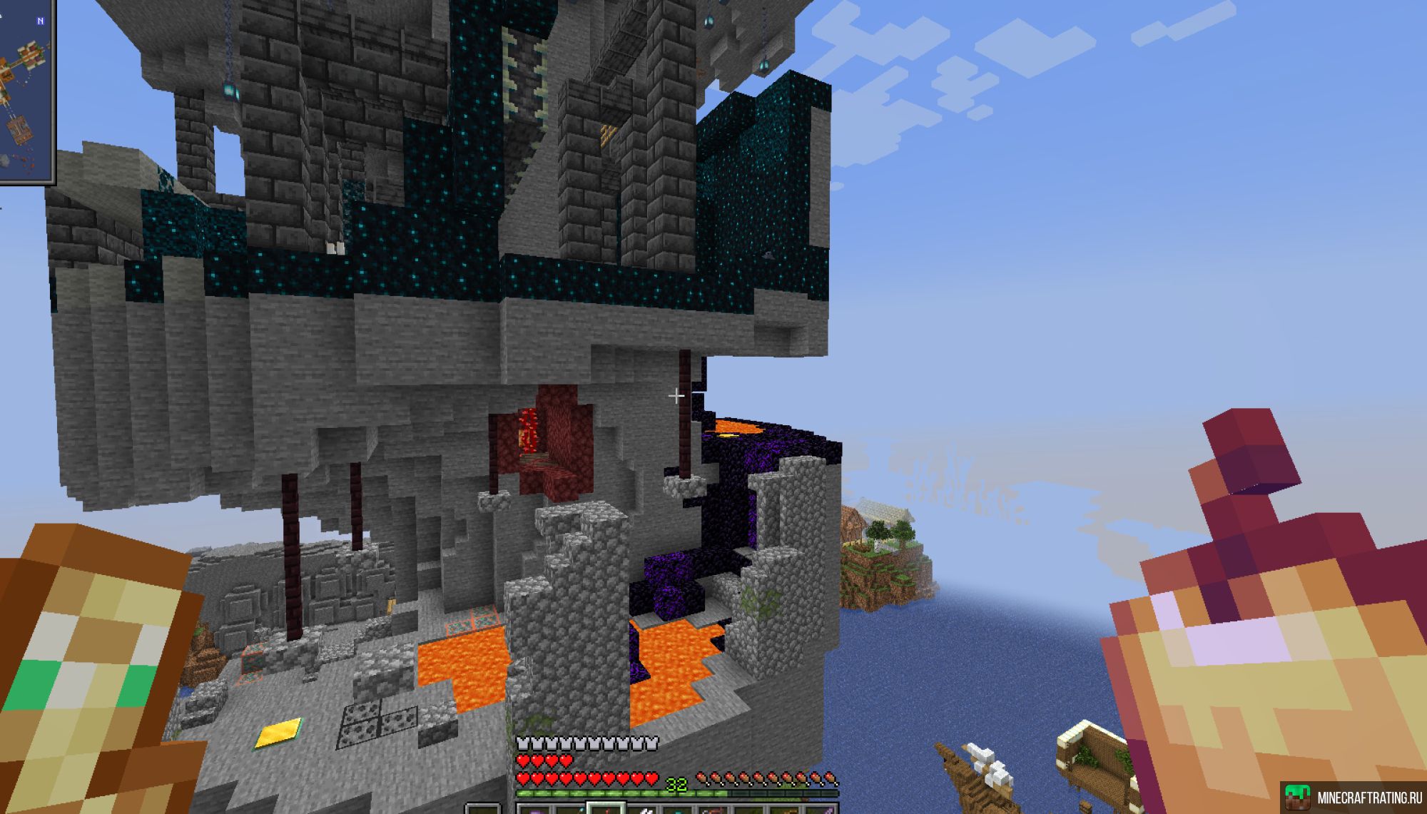 Скриншот Сервер Майнкрафт VIP-игры сервер Майнкрафт