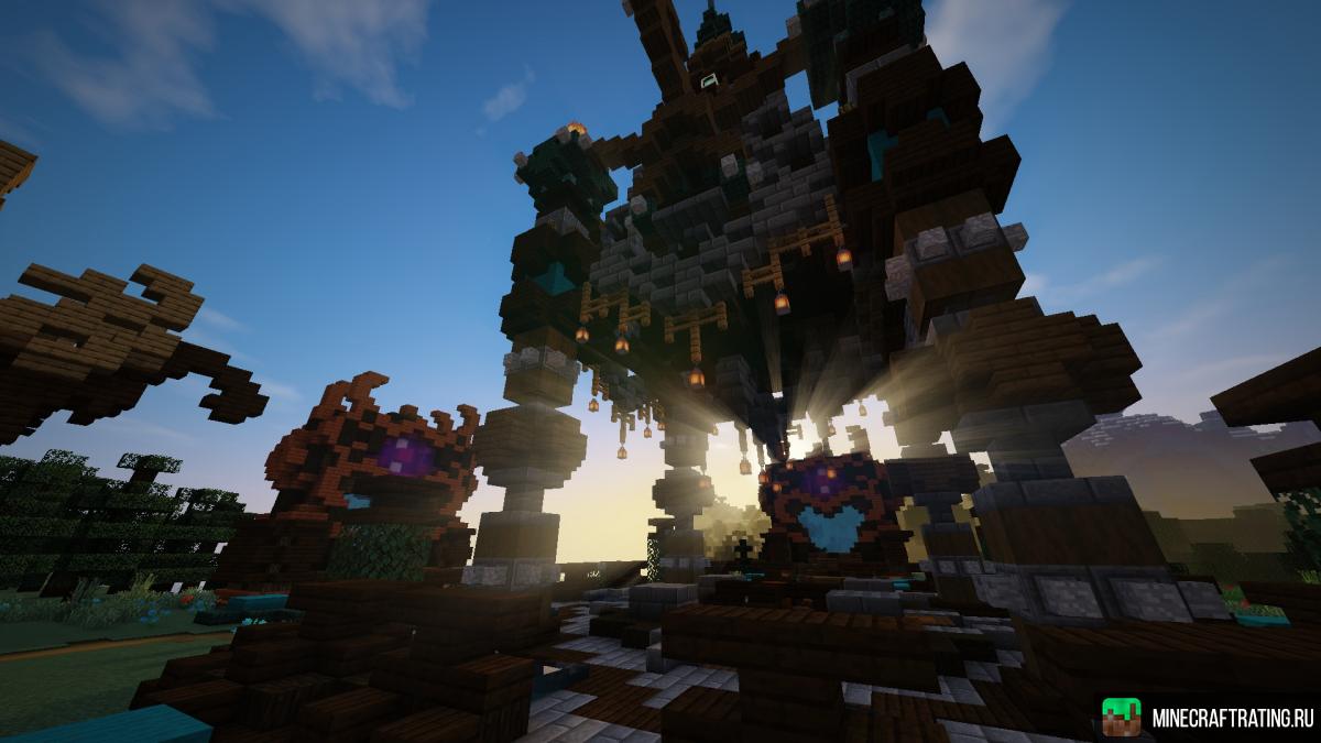 Скриншот Lost World сервер Майнкрафт