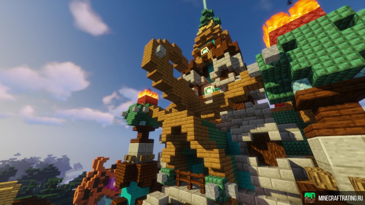 Скриншот Lost World сервер Майнкрафт