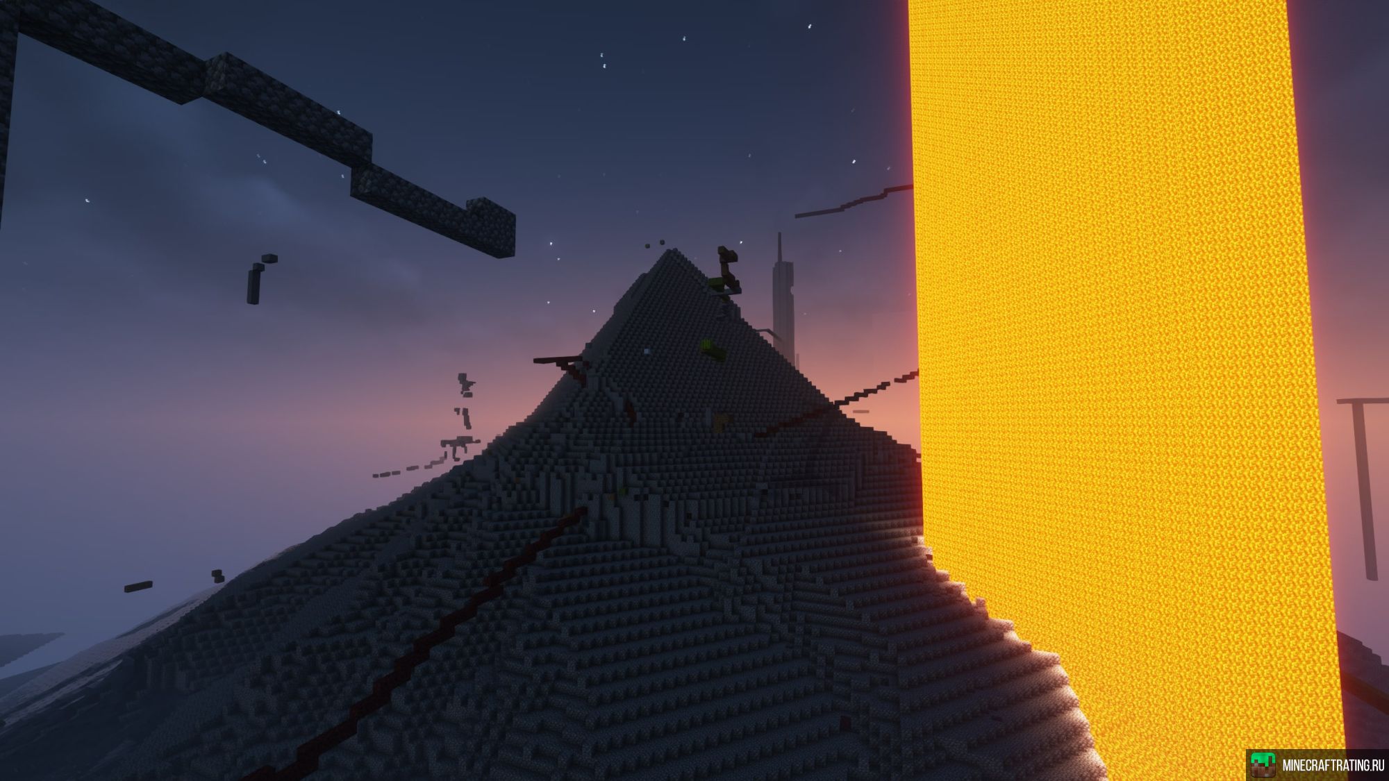 Скриншот /new places/ сервер Майнкрафт