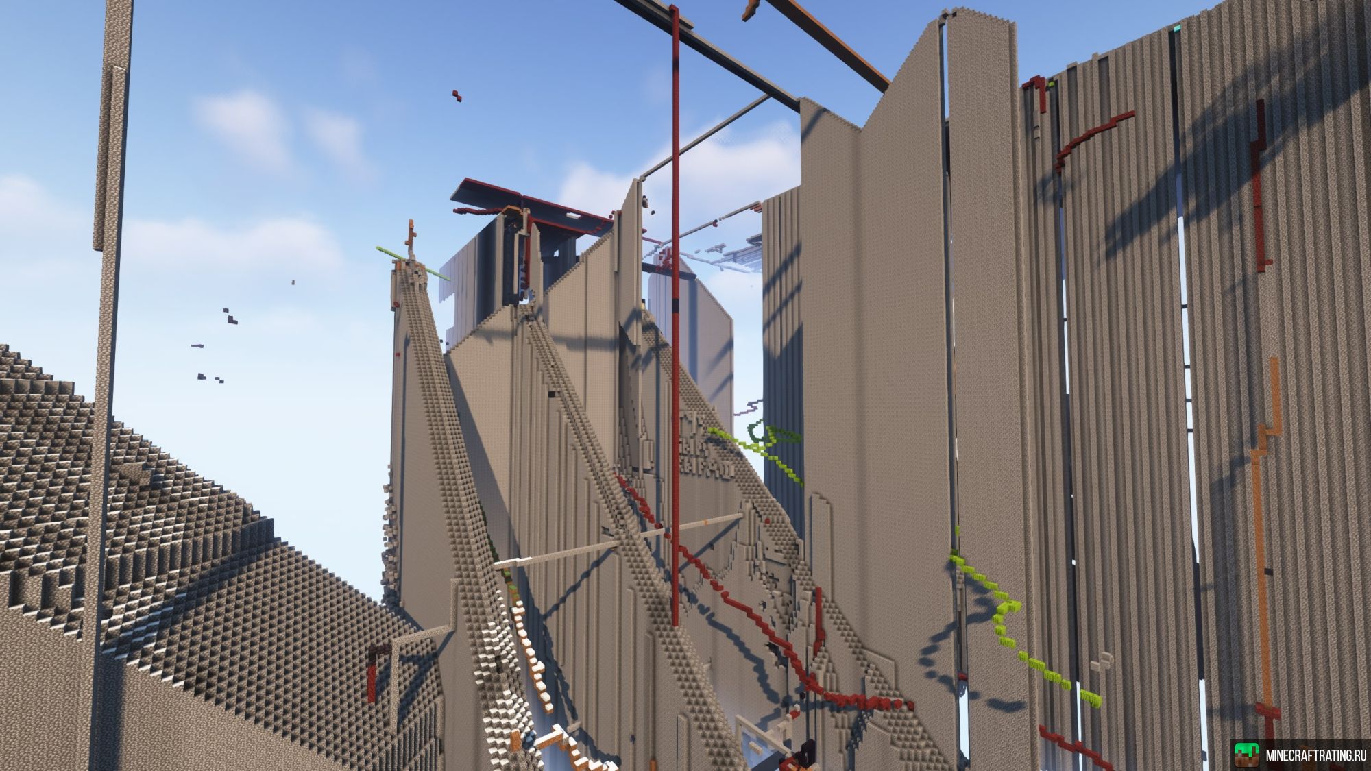 Скриншот /new places/ сервер Майнкрафт