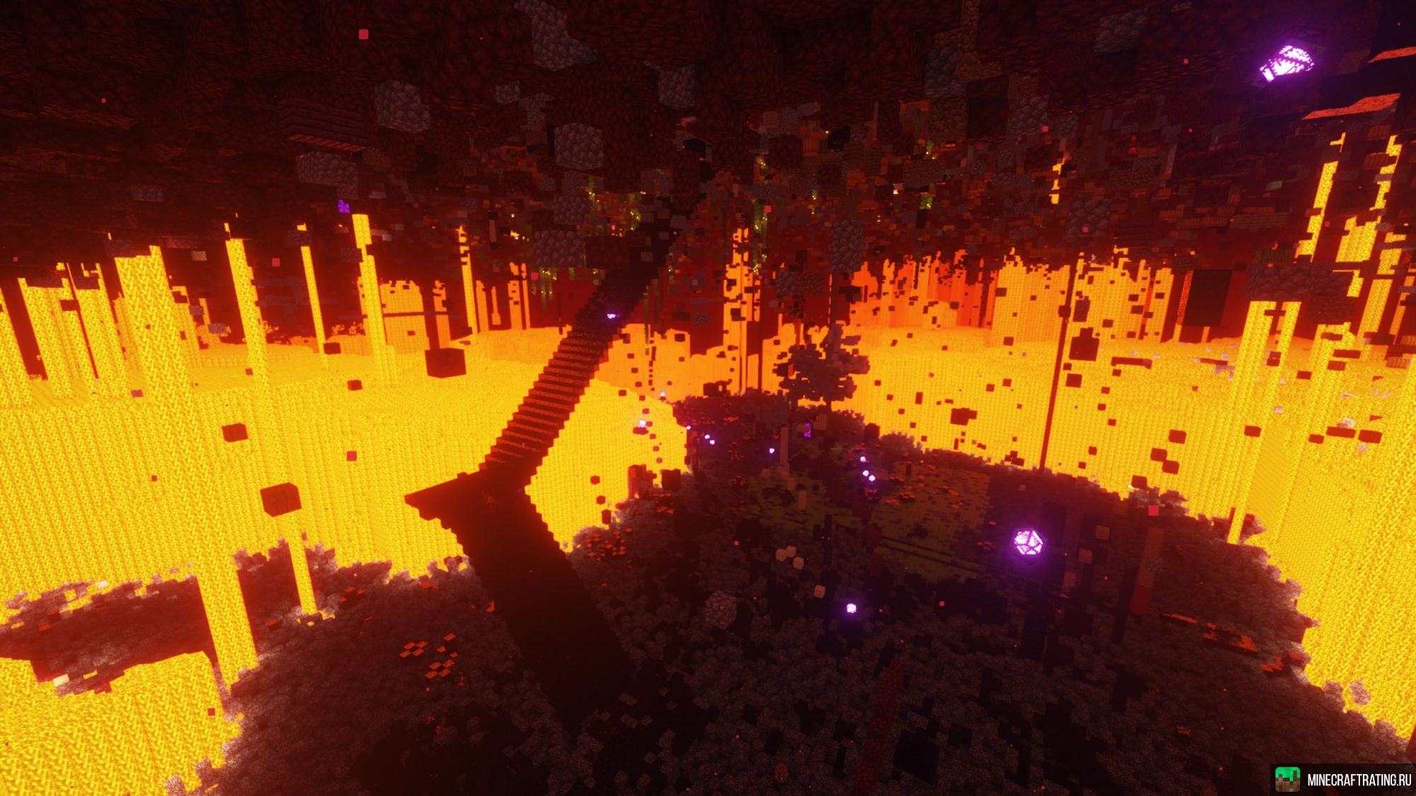 Скриншот /new places/ сервер Майнкрафт