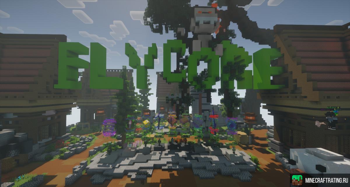 Скриншот ⭐⭐❤️ FlyCore | Выживание, мини-игры ❤️⭐⭐ сервер Майнкрафт