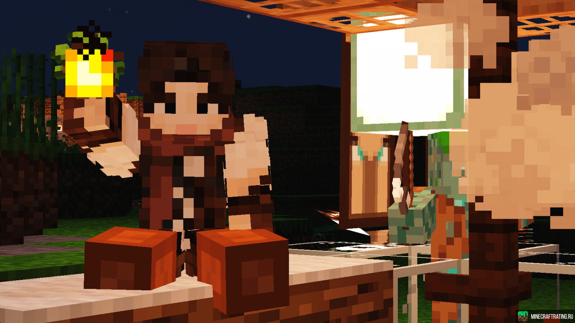 Скриншот Makoto Ванилла выживание сервер Майнкрафт