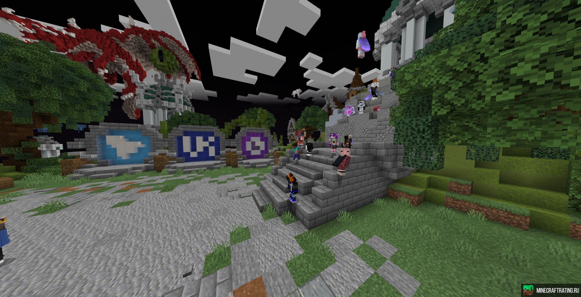 Скриншот GreenWix Project сервер Майнкрафт