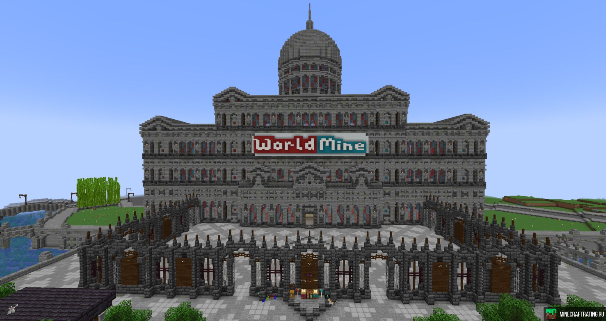 Скриншот WorldMine сервер Майнкрафт