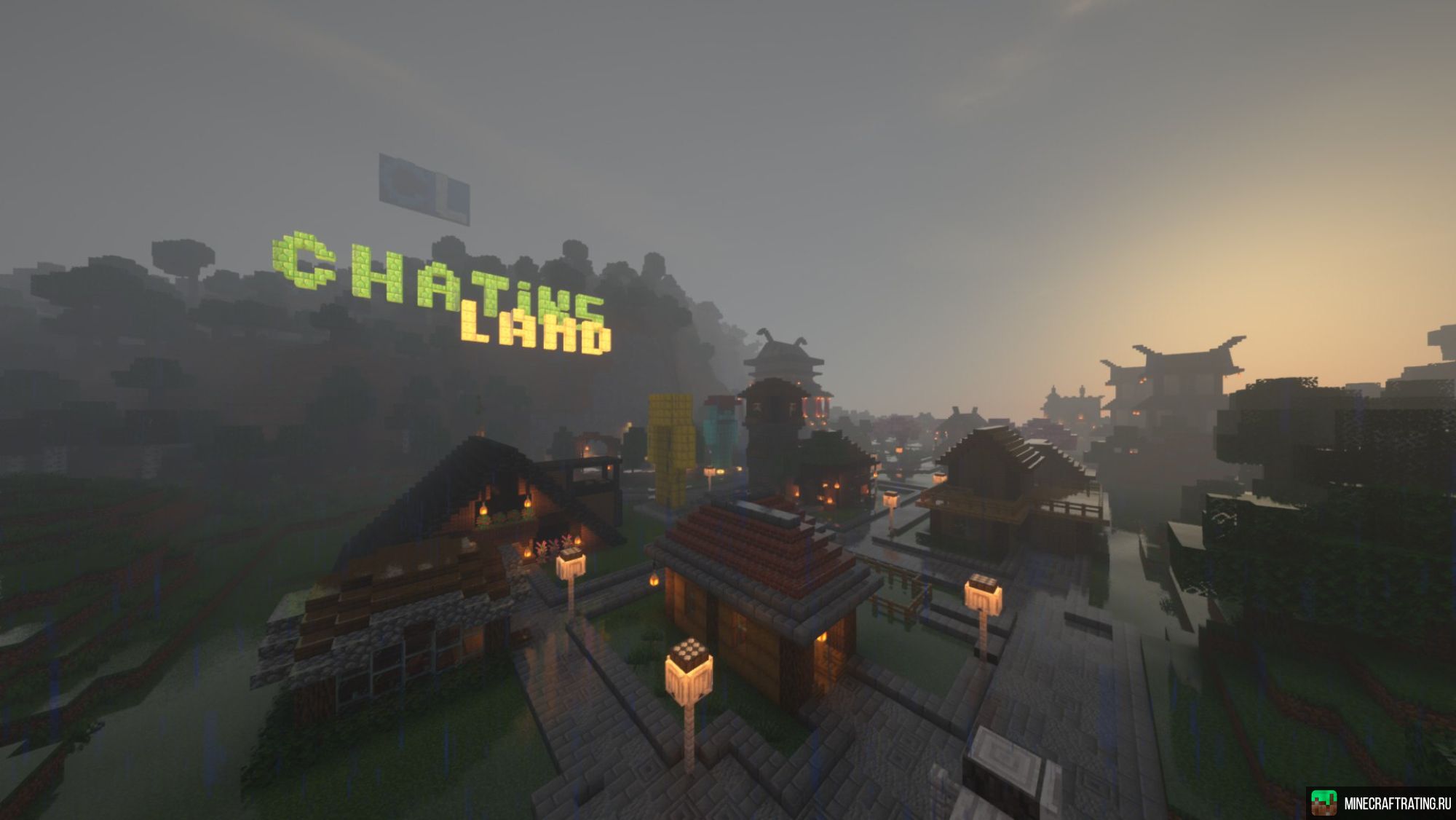 Скриншот Bedrock + Java - chatiksland💯 сервер Майнкрафт
