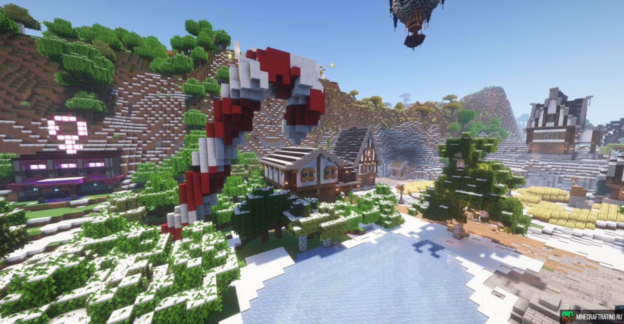 Скриншот LightMC ванильный сервер 1.21.11 сервер Майнкрафт